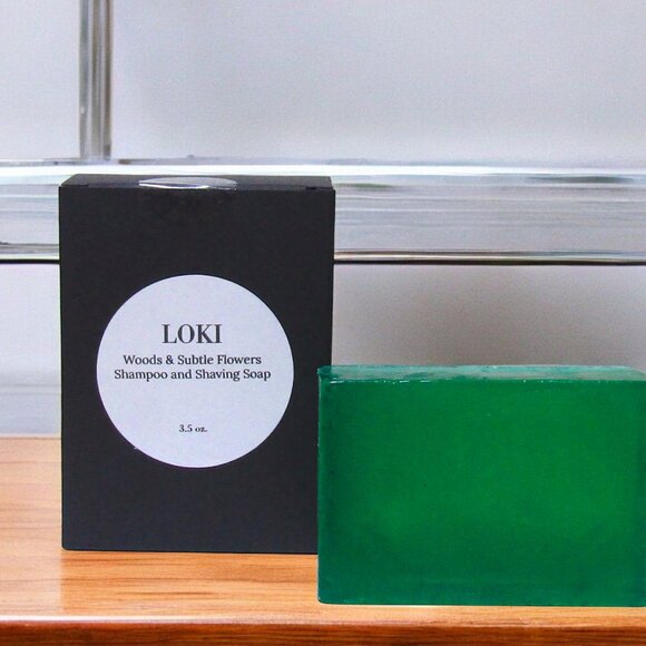 NEW! Solid Shampoo & Shaving Bar. Mahogany, Teakwood, & Floral scent. - Picture 6 of 7